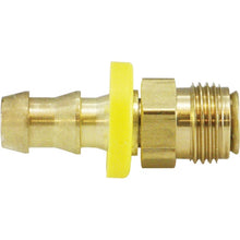 Midland Brass Straight Adapater Push-On Male Inverted Flare x MP
