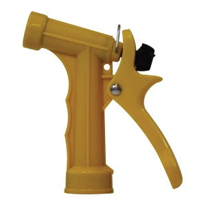 Yellow Plastic Garden Hose Nozzle