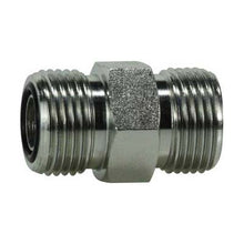 Steel Staight Adapater Connector MORFSxMOFS