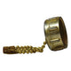 Brass Garden Hose Cap with Chain FGH