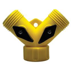 Plastic Garden Hose Non-Corrossive 2-Way Shut Off Valve FGHxMGH-MGH