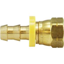 Midland Industries - Brass 45 Degree Flare Swivel Connector Push-On HBxFJIC