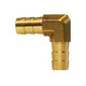 Brass 90 Degree Barb Elbow HBxHB