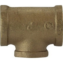 Bronze Branch Reducing Tee FPxFPxFP