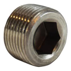 316 Stainless Steel Barstock Hex Socket Countersunk Plug MP