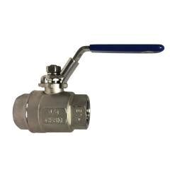 Midland Industries - 316 Stainless Steel 2-Piece Full Port Ball Valve