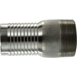 316 Stainless Steel King Nipple Adapter HBxMP
