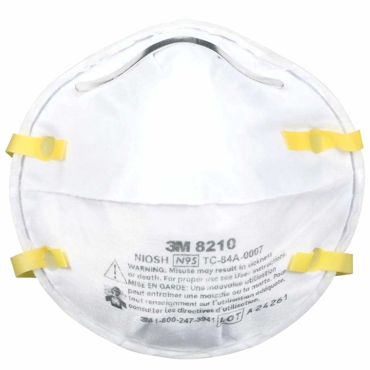 N95 Respirator White 20 Pack