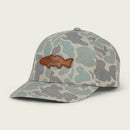Marsh Wear Youth RR Leather Hat Green Mallard Camo / One Size