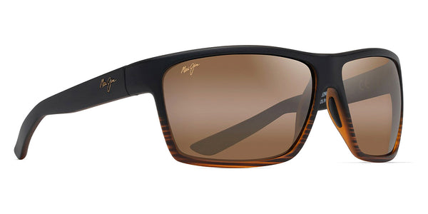 Maui Jim Alenuihaha Sunglasses Blue Black Stripe / Hawaii Lava Lens