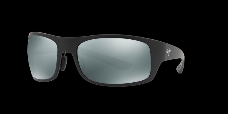 Maui Jim Big Wave Sunglasses Matte Black / Neutral Grey Lens