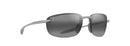 Maui Jim Hookipa Ultra Sunglasses Metal Matte Silver / Neutral Grey Lens