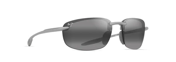 Maui Jim Hookipa Ultra Sunglasses Metal Matte Silver / Neutral Grey Lens