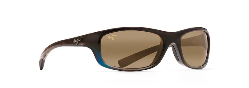 Maui Jim Kipahulu Sunglasses Matte Tortoise Rubber / HCL Bronze Lens