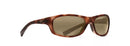 Maui Jim Kipahulu Sunglasses Matte Tortoise Rubber / HCL Bronze Lens