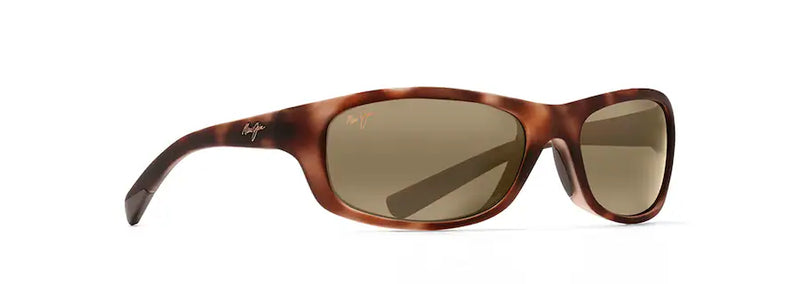 Maui Jim Kipahulu Sunglasses Matte Tortoise Rubber / HCL Bronze Lens
