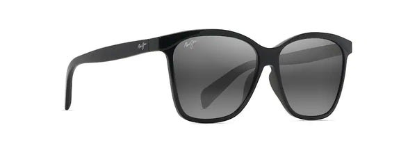 Maui Jim Liquid Sunshine Sunglasses Gloss Black / Neutral Grey Lens