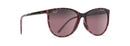 Maui Jim Ocean Sunglasses Tortorise Raspberry / Maui Rose Lens