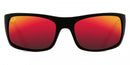 Maui Jim Peahi Sunglasses Matte Black / Hawaii Lava Lens