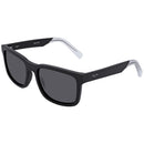 Maui Jim Stone Shack Sunglasses Matte Black with Crystal Tips / Neutral Grey Lens