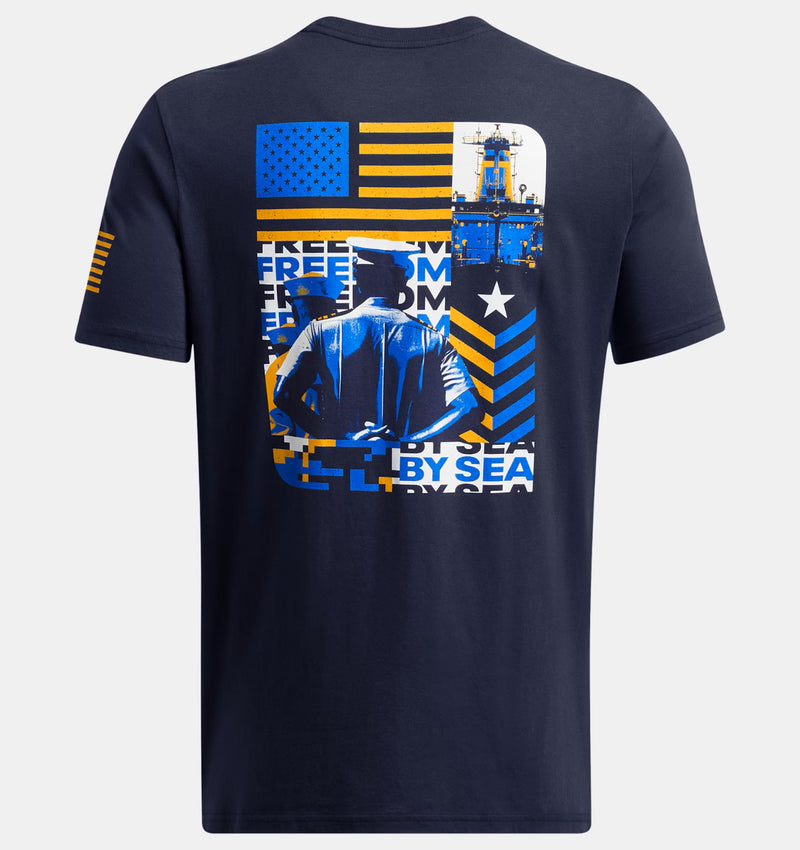 Men's Under Armour Freedom By Sea T Shirt