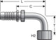 Echelon 4-Wire Female JIC 90 Degree