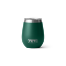 YETI - 10 oz Rambler Wine Tumbler Black Forest Green