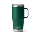 YETI - 20 oz Rambler Travel Mug with Stronghold Lid Black Forest Green