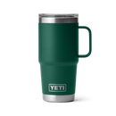YETI - 20 oz Rambler Travel Mug with Stronghold Lid Black Forest Green