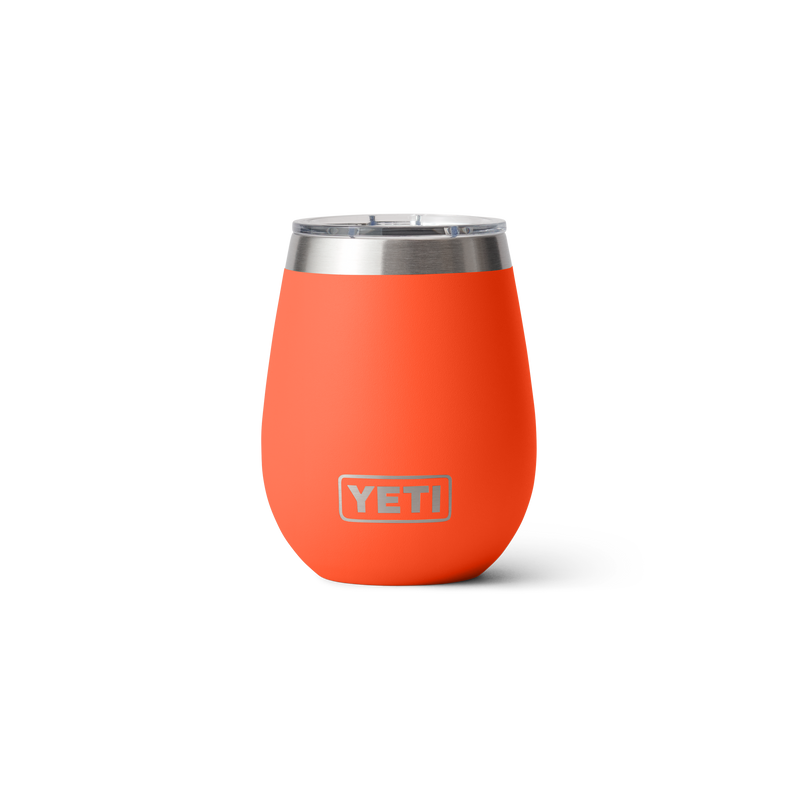 YETI - 10 oz Rambler Wine Tumbler Papaya