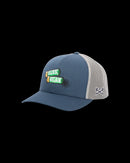 Dark Seas Hookline Hat Navy Grey / ONE SIZE