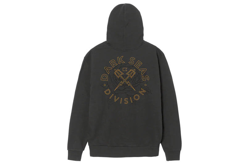 Dark Seas Thorn Bush-Fleece Pigment Black / 2X-LARGE