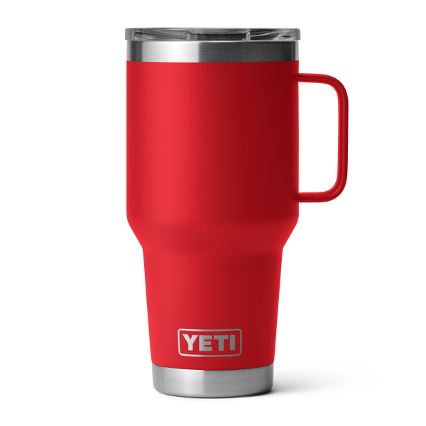 YETI - 30 oz Rambler Travel Mug With Stronghold Lid Rescue Red
