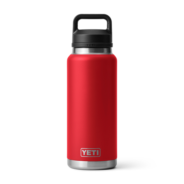 YETI - 36 oz Rambler Bottle With Chug Cap Rescue Red