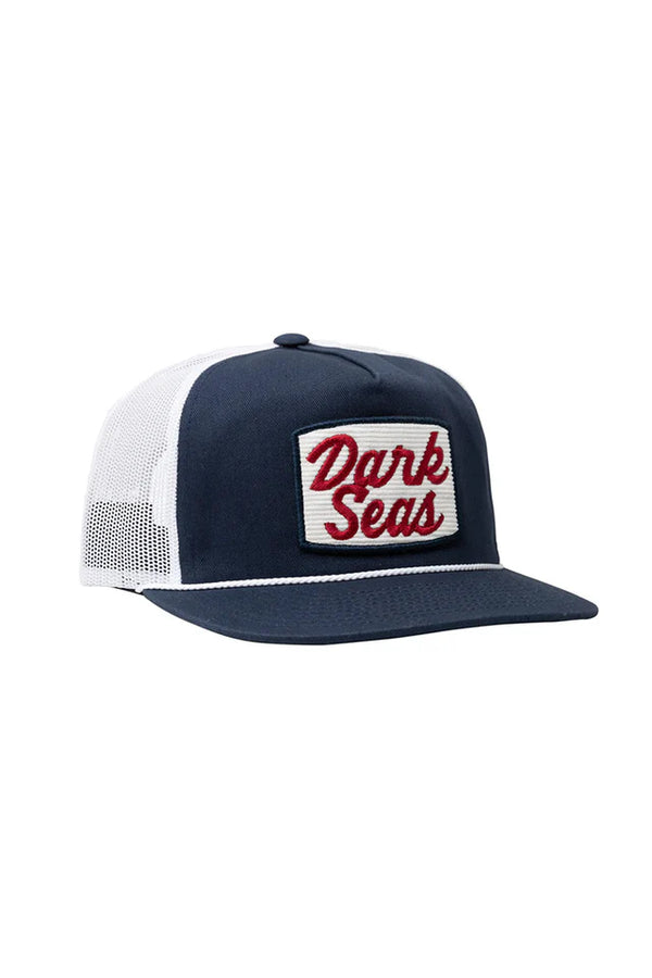 Dark Seas Rhodes Hat Navy White / ONE SIZE