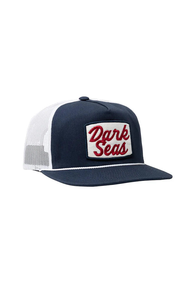 Dark Seas Rhodes Hat Navy White / ONE SIZE