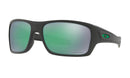Oakley Turbine Sunglasses Matte Black / Prizm Jade Mirror