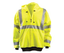 Occunomix 9 Oz Full Zip Hoodie Hi-vis yellow / Large