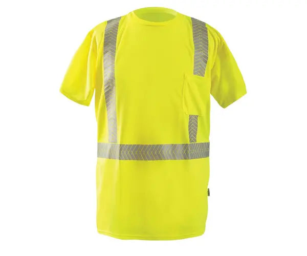 Occunomix Ansi T-Shirt W/Pocket Yellow / X-Large
