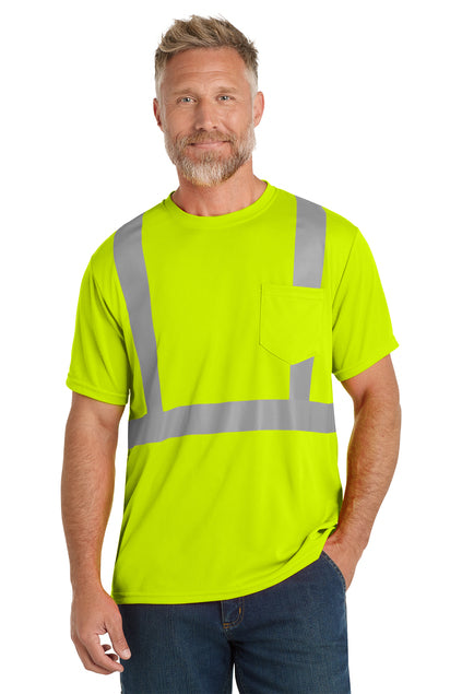 Occunomix CornerStone ANSI 107 Class 2 Mesh Tee CS200 Hi-Vis Yellow / 4X-Large
