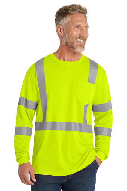 Occunomix CornerStone ANSI 107 Class 2 Mesh Tee CS203 Hi-Vis Yellow / Large