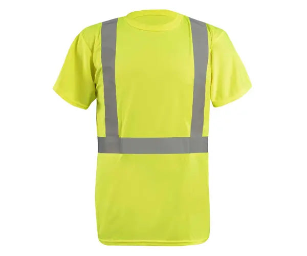Occunomix Short Sleeve Wicking T-Shirt Hi-vis yellow / Large
