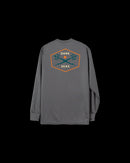 Dark Seas Progressive Uv Long Sleeve T-Shirt Granite / 2X-LARGE