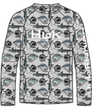 Huk Pursuit Printed Crew