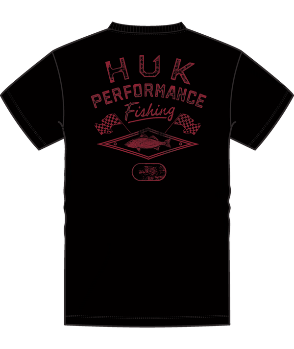 Huk Race Flag Tee