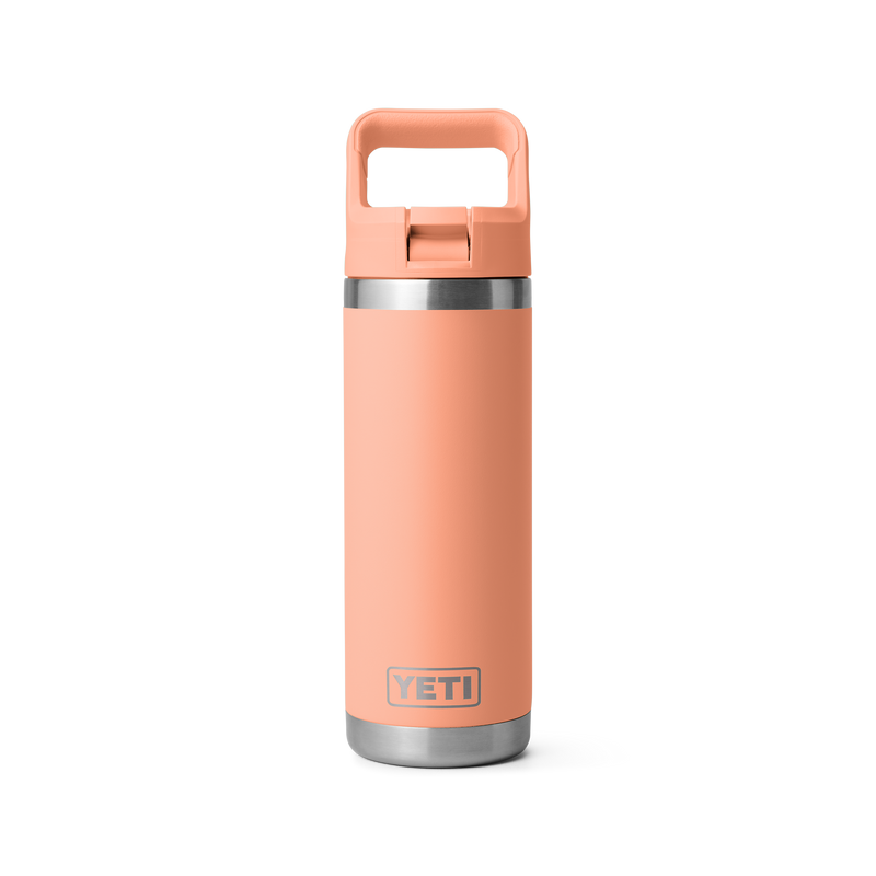 Yeti 18 Oz  Rambler Water Bottle w/ Straw Cap
