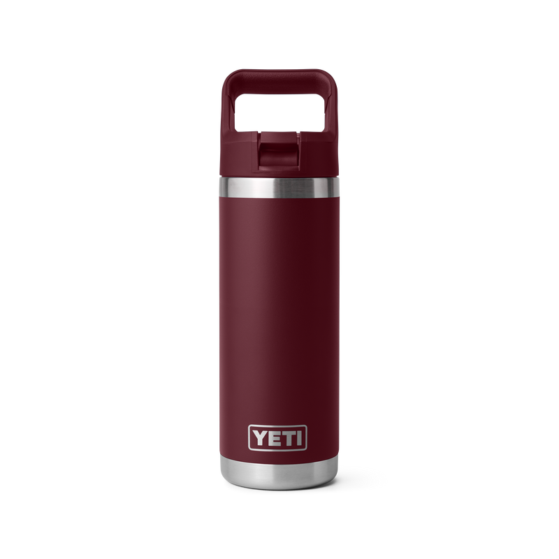 Yeti 18 Oz  Rambler Water Bottle w/ Straw Cap