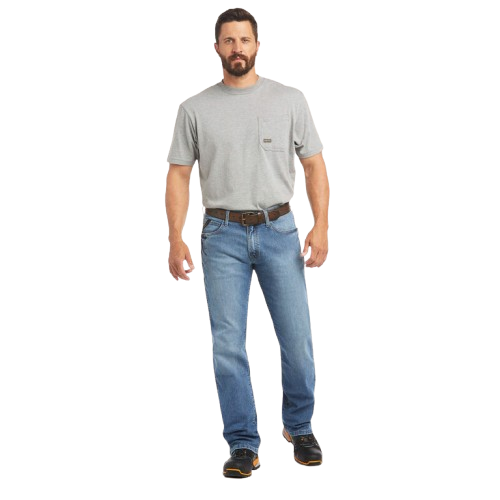Ariat Rebar M4 Relaxed DuraStretch Basic Boot Cut Jean