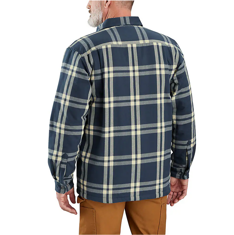 Carhartt Flannel Sherpa Lined Shirt Jacket