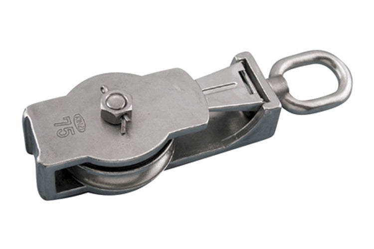 Suncor Stailess Seine Block with Swivel Eye
